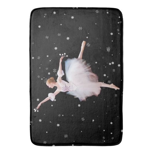 Snow Queen Ballerina Badmat (Voorkant Verticaal)