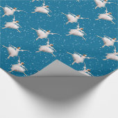 Snow Queen Ballerina  Cadeaupapier (Hoek)