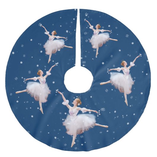 Snow Queen Ballerina Kerstboom Rok (Voorkant)