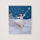 Snow Queen Ballerina Legpuzzel (Verticaal)