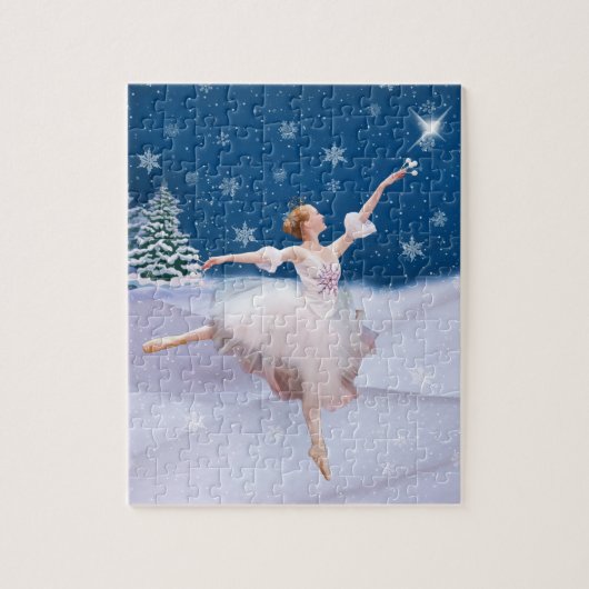 Snow Queen Ballerina Legpuzzel (Verticaal)
