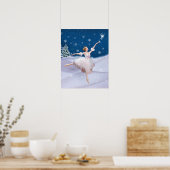 Snow Queen Ballerina Poster (Keuken)