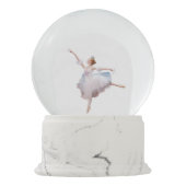 Snow Queen Ballerina Sneeuwbol (Achterkant)