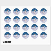 Snow Queen Ballerina Stickers (Vel)