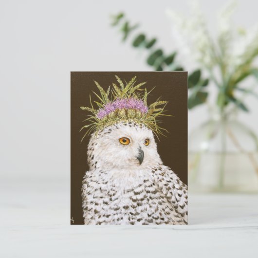 Snow Queen briefkaart (Staand voorkant)