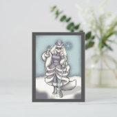 Snow Queen Briefkaart (Staand voorkant)