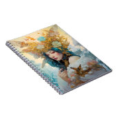 Snow Queen Fantasy Kunst Notitieboek (Rechterzijde)