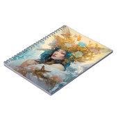 Snow Queen Fantasy Kunst Notitieboek (Linkerzijde)