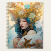 Snow Queen Fantasy Kunst Planner (Voorkant)