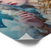 Snow Queen Fantasy Kunst Poster (Hoek)