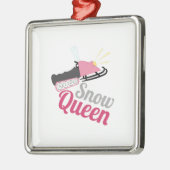 Snow Queen Metalen Ornament (Links)