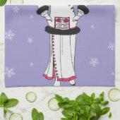 Snow Queen Personalized Theedoek (Gevouwen)