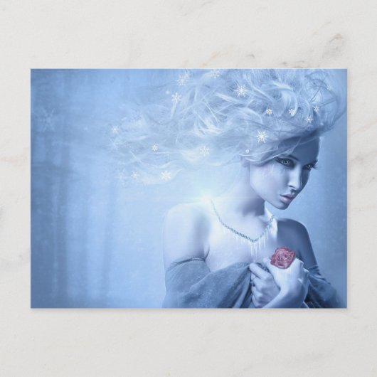 Snow Queen Post Card Briefkaart (Voorkant)