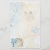 Snow Queen Stationery Briefpapier (Voorkant)