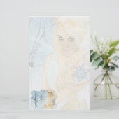 Snow Queen Stationery Briefpapier (Staand voorkant)