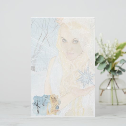Snow Queen Stationery Briefpapier (Staand voorkant)