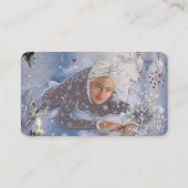 Snow Queen Visitekaartje (Achterkant)