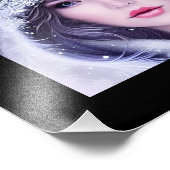 Snow Queens Winter Wonderland     Foto Afdruk (Hoek)