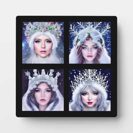 Snow Queens Winter Wonderland Fotoplaat (Voorkant)