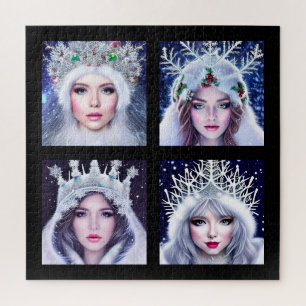 Snow Queens Winter Wonderland Legpuzzel