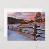 Snow Ranch Briefkaart (Voorkant / Achterkant)
