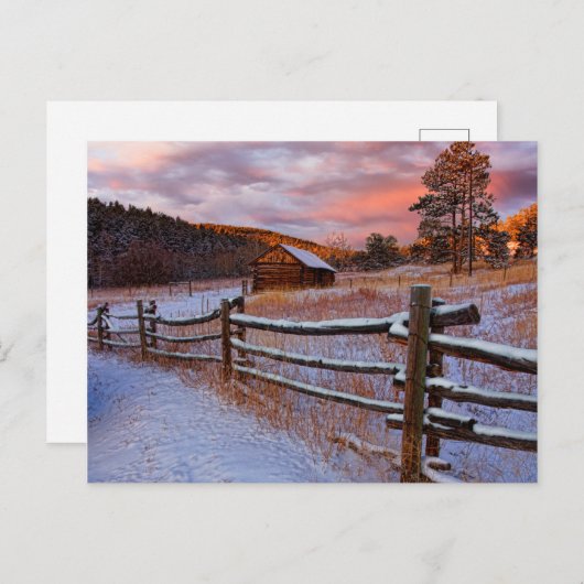 Snow Ranch Briefkaart (Voorkant / Achterkant)