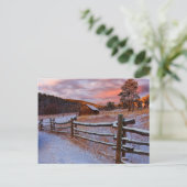 Snow Ranch Briefkaart (Staand voorkant)