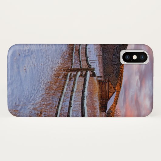 Snow Ranch Case-Mate iPhone Case (Achterkant (horizontaal))