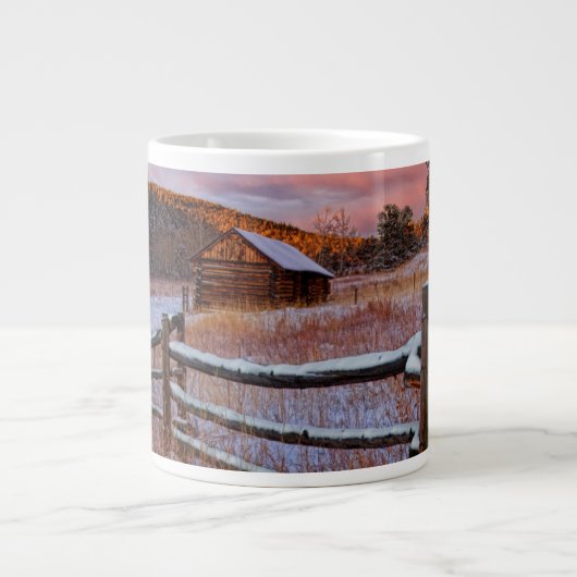 Snow Ranch Grote Koffiekop (Voorkant)