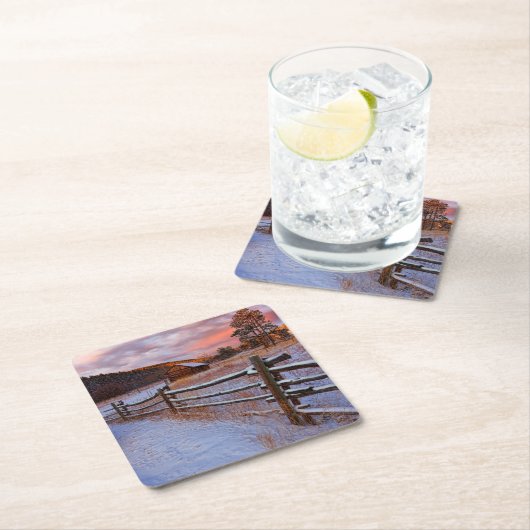 Snow Ranch Kartonnen Onderzetters (Insitu)