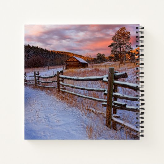 Snow Ranch Notitieboek (Achterkant)