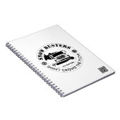 Snow Removal Business Uw Logo op maat toevoegen Notitieboek (Rechterzijde)