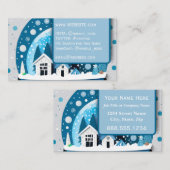 Snow Removal Services Professional Executive Visitekaartje (Voorkant / Achterkant)