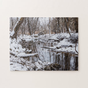 Snow Riverside Legpuzzel
