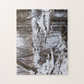 Snow Riverside Legpuzzel (Verticaal)