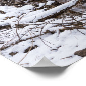 Snow Riverside Poster (Hoek)