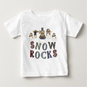 Snow Rocks T-shirts en geschenken (Voorkant)