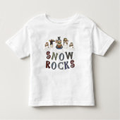 Snow Rocks T-shirts en geschenken (Voorkant)