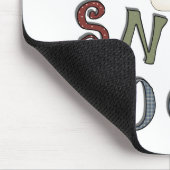 Snow Rocks T-shirts en geschenken Muismat (Hoek)