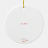 Snow Rush, Truckee, Californië Keramisch Ornament (Achterkant)