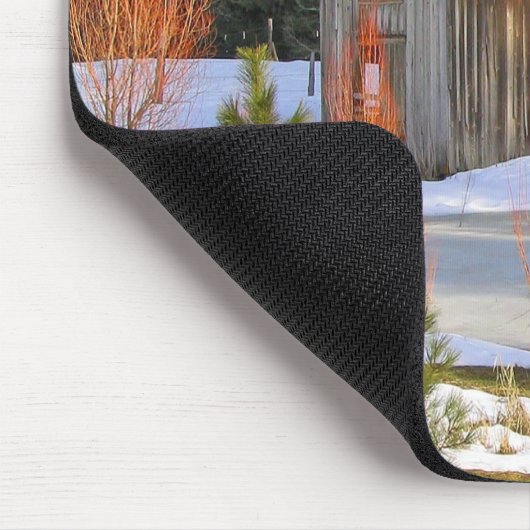 Snow Shed Mousepad Muismat (Hoek)