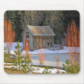 Snow Shed Mousepad Muismat (Voorkant)