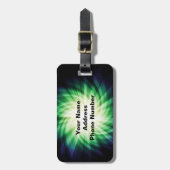 Snow Ski Gift Bagagelabel (Voorkant verticaal)