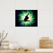 Snow Ski Gift Poster (Keuken)