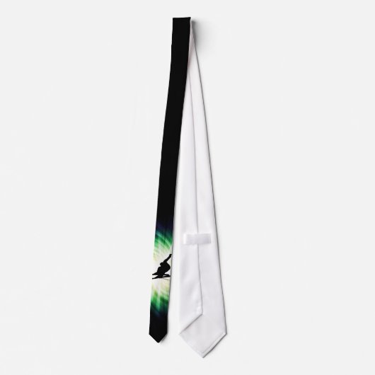 Snow Ski Gift Stropdas (Achterkant)