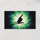 Snow Ski Gift Visitekaartje (Achterkant)