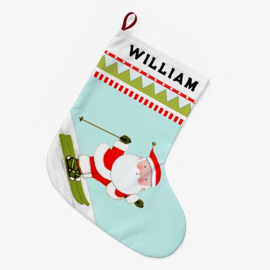 Snow Ski Grote Kerstsok (Voorkant (Hangend))