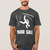 Snow Ski Yard Sale Funny T-shirt (Voorkant)