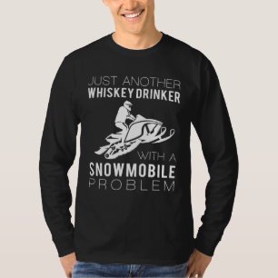 Snow & Spirits: gewoon een andere whiskydrinker me T-shirt
