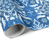 Snow Stags Cadeaupapier (Rol Hoek)